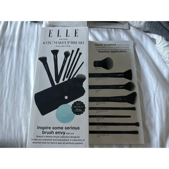 Other - Elle 10 Piece Makeup Brush